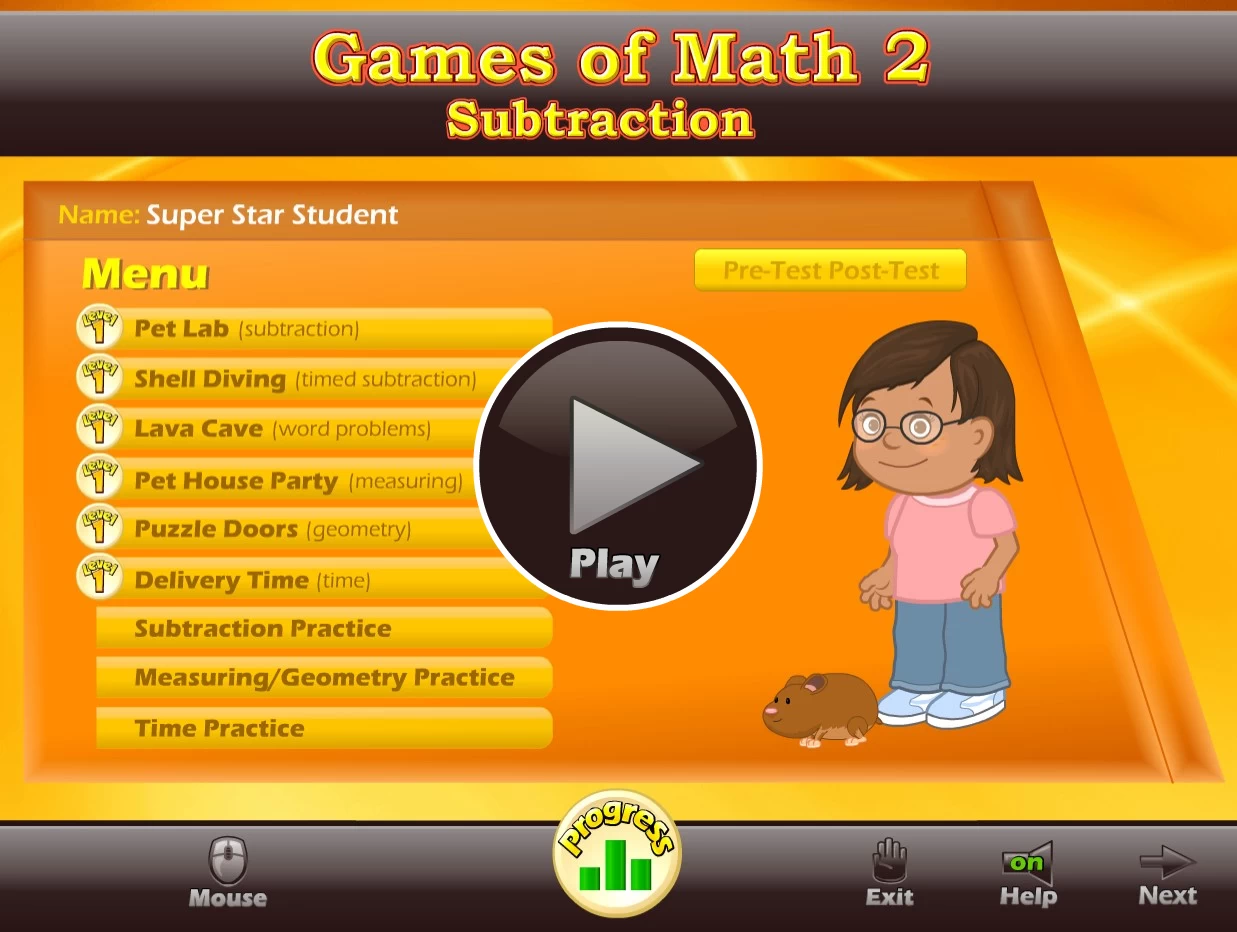 Games of Math 2 - Subtraction & More
